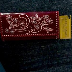 Gold Coast wallet trifold with zipper pocket